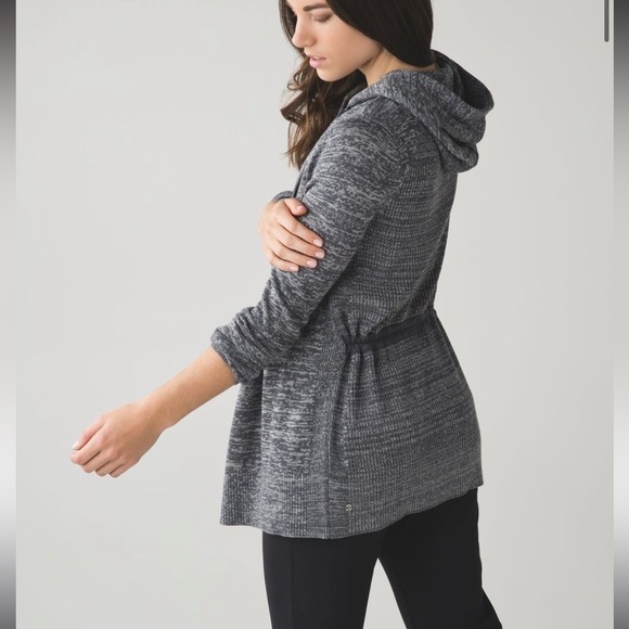 Lululemon Peace Of Mind Wrap Cardigan with Hood - Picture 2 of 12